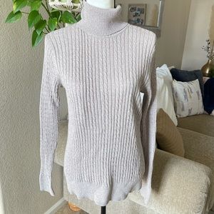 Croft & Barrow Knitted Turtle Neck Sweater